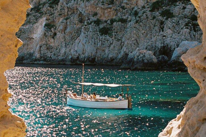 Visite privée 4 heures Es Vedra, Atlantis ou Cala Comta, Cala Bassa