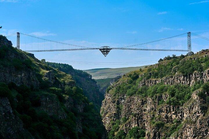 Dagstur til Diamond Bridge og Dashbashi Canyon