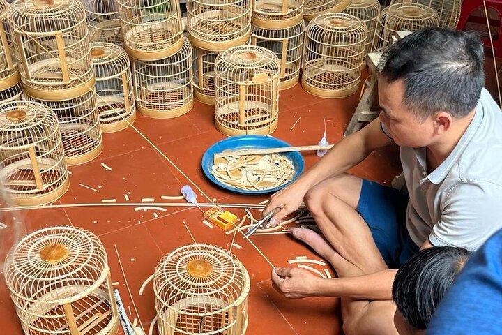 ハノイの秘密の手作り村（香と帽子の村）