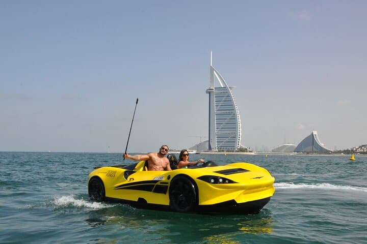 Private Tour Dubai in Jet Car 60min: Burj Al Arab to Atlantis