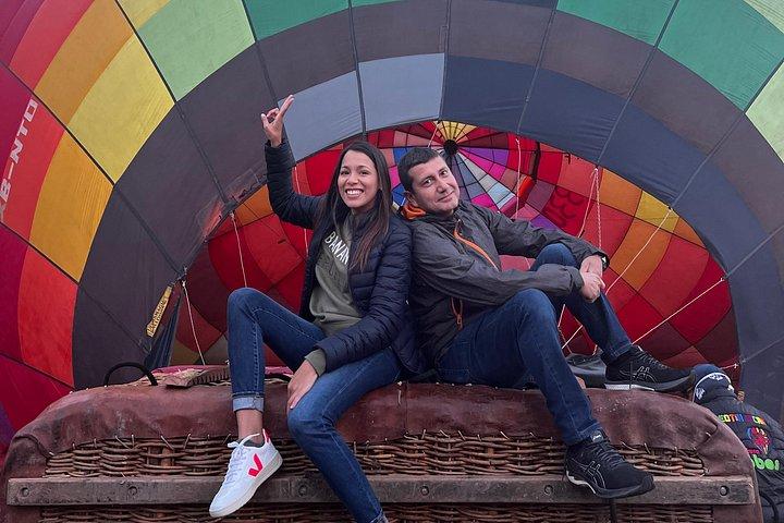 Hot Air Balloon Flight Over Teotihuacan