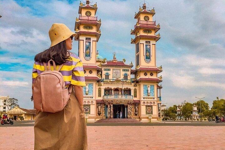 Cao Dai Temple e Black Lady Mountain Adventure (privado)