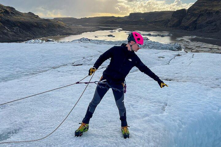 Aventure glaciaire à la visite privée de Sólheimajökull