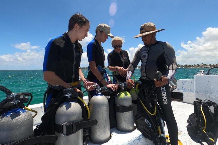 Corso di immersione in acque libere di 3 giorni a Punta Cana