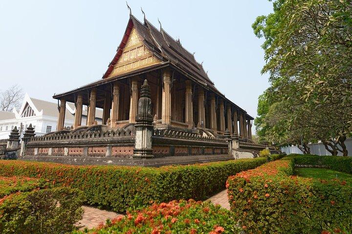 Vientiane privat vandringstur med en guide (privat rundtur)