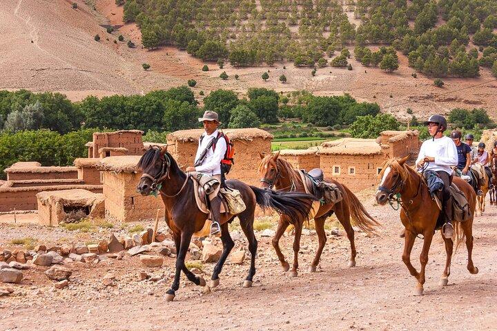 Nyd en naturskøn ridetur i Marrakech Atlasbjergene