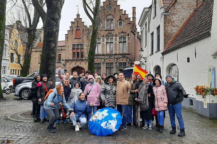 Tour a piedi di Bruges di 2 ore con degustazione di cioccolato