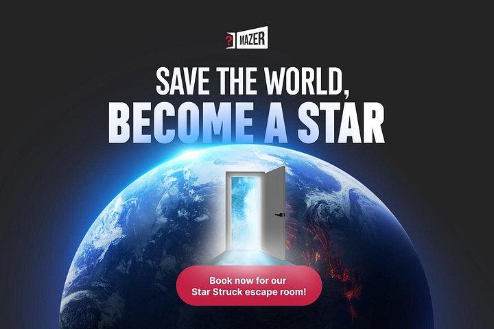 ロンドンでの 1 時間のプライベート スター ストラク エスケープ ルーム ゲーム