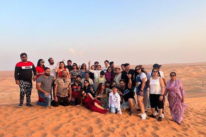 Desert Safari with BBQ Dinner and Camel Ride