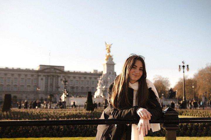 ロンドン：バッキンガム宮殿外でのプライベート写真撮影