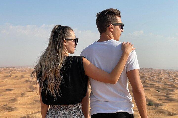 Safari romantique dans le désert à Dubaï
