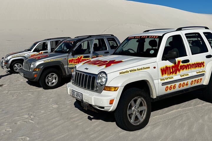 WildX Adventures Jeep 4x4 White Sand Dunes in Cape Town Atlantis