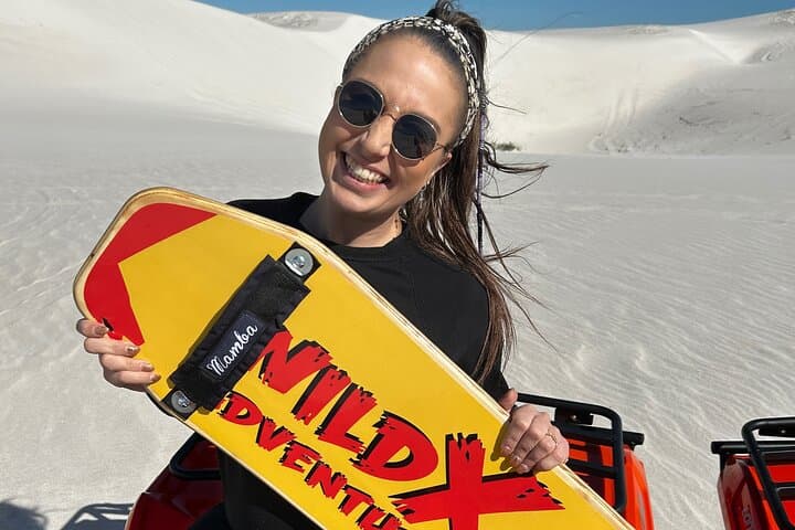 WildX Sandboarding the Real White Sand Dunes Atlantis Cape Town
