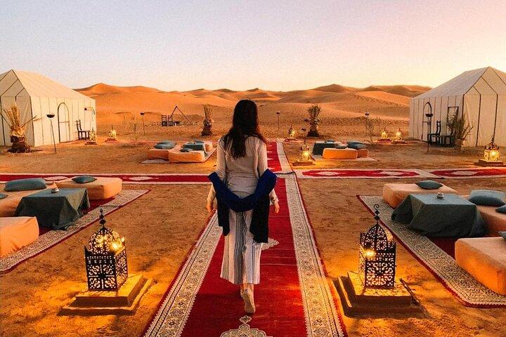 3 dagars ökentur i Marrakech till Merzouga Dunes och Camel Trek