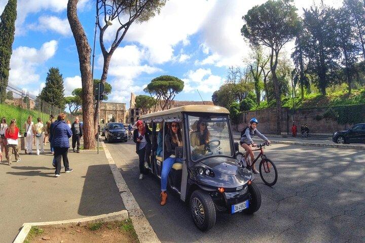 Visite nocturne de Rome Points forts par panier de golf de luxe