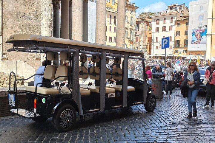 Visite nocturne de Rome Points forts par panier de golf de luxe