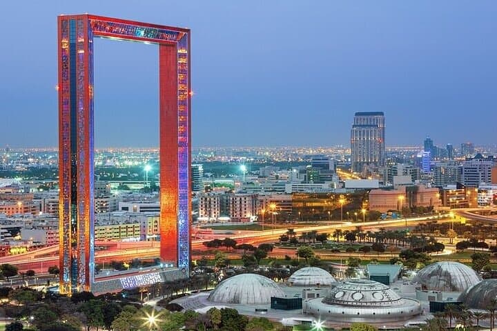 Dubai: Private Tour with Dubai Frame, Monorail & Abra Ride