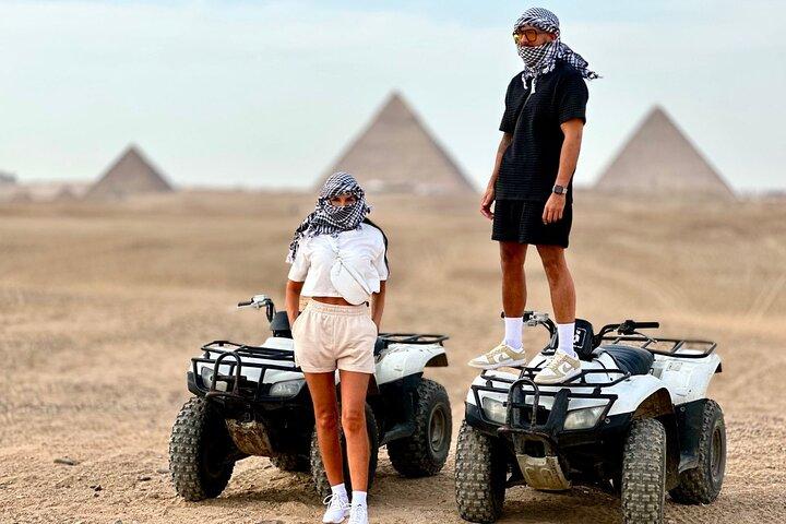 ギザピラミッド,スフィンクス,ラクダ乗り,ATVバイク,ショッピング,ディナークルーズ
