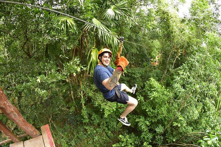 Equitazione più ATV, Cenote, Ziplines, e pranzo