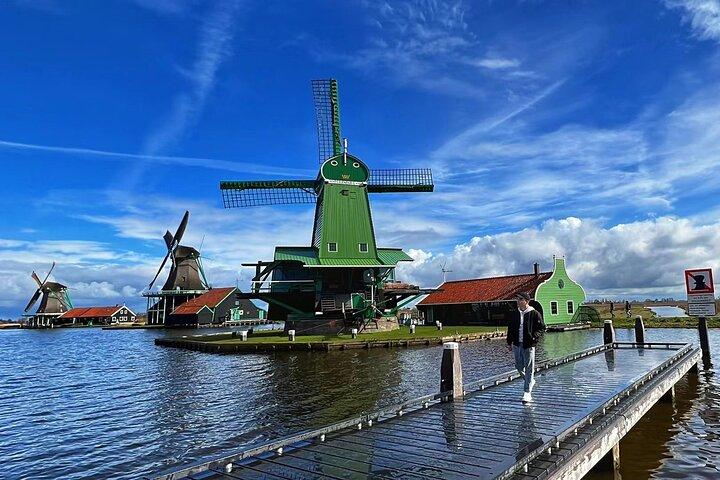 Gita di un giorno unica a Zaanse Schans e Giethoorn con crociera in barca