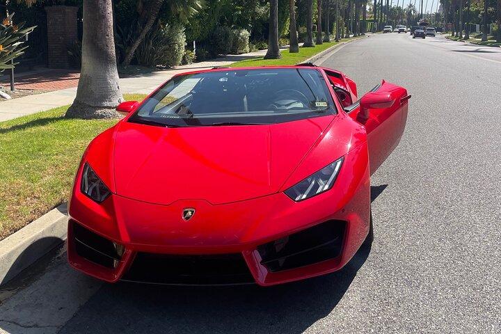 20 - Excursion en voiture : Hollywood au Sunset Blvd en Lamborghini