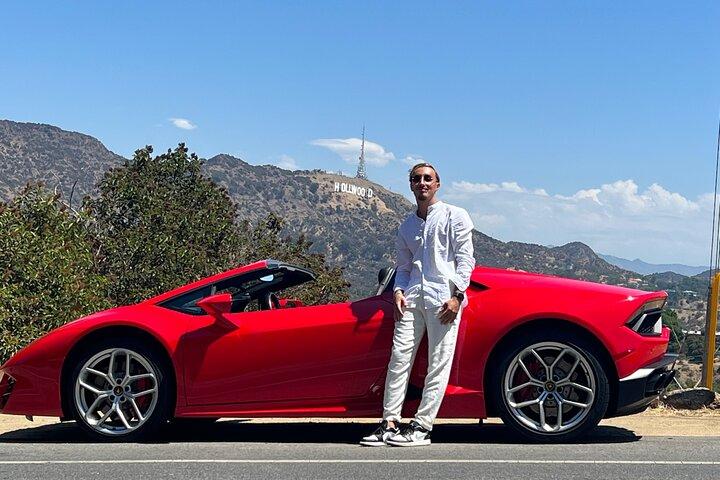 30 - Minuten Rijden Tour : Verken Hollywood in een Lamborghini