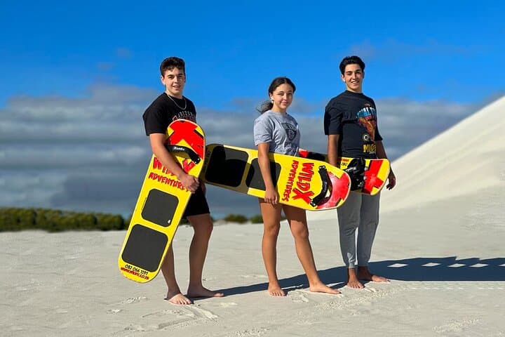 WildX Sandboarding the Real White Sand Dunes Atlantis Cape Town