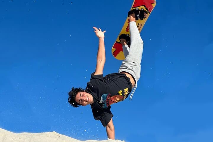 WildX Sandboarding the Real White Sand Dunes Atlantis Cape Town