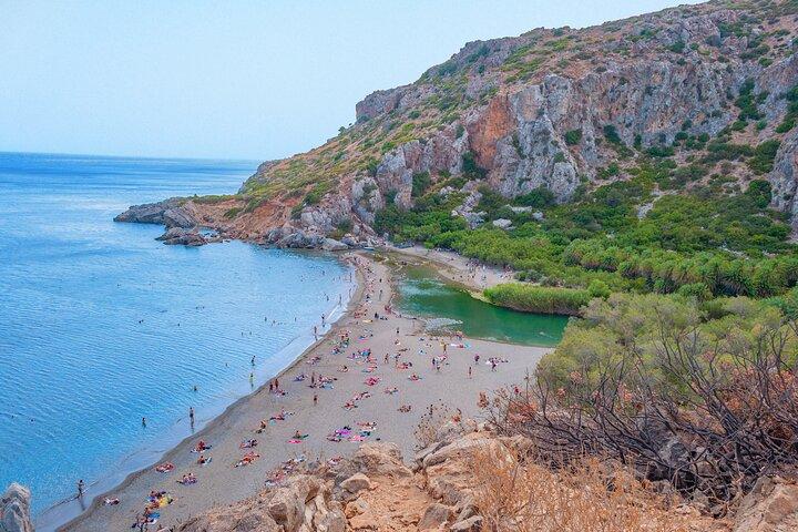 Ganztägige private Tour nach Rethymno, Preveli und Kourtaliotiko