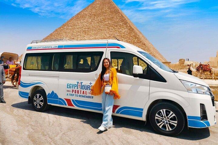 Excursion au Caire et aux pyramides au départ de Hurghada en véhicule privé