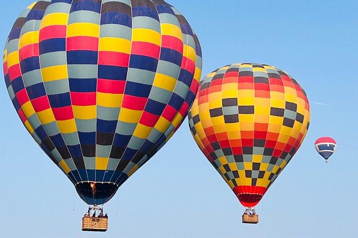 Luftballongsäventyr över Teotihuacan