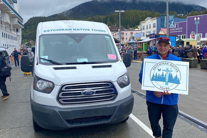 Ketchikan Native Private Group Tour (Price up to 6 Passengers)