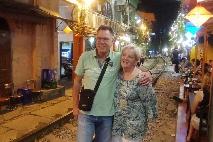Treinstraattour door Hanoi
