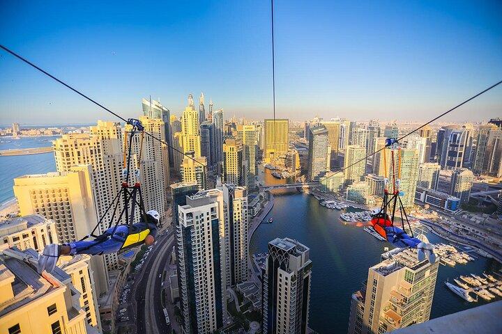 Xline for Urban Zipline Private Experience på Dubai Marina