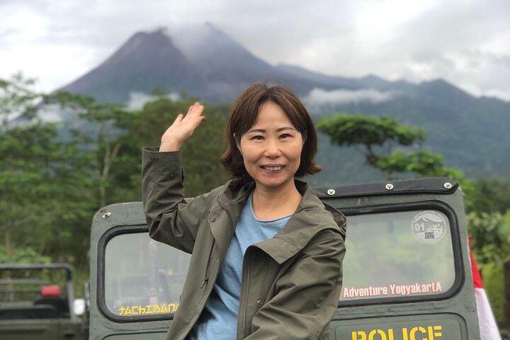 Alba di Borobudur, Vulcano Merapi Jeep, E Prambanan Giornata intera