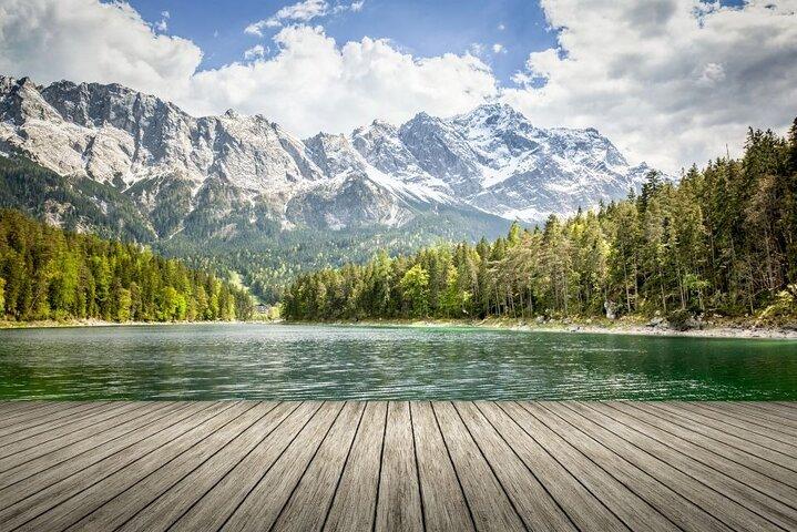 Vantour privado exclusivo para a montanha mais alta Zugspitze da Alemanha