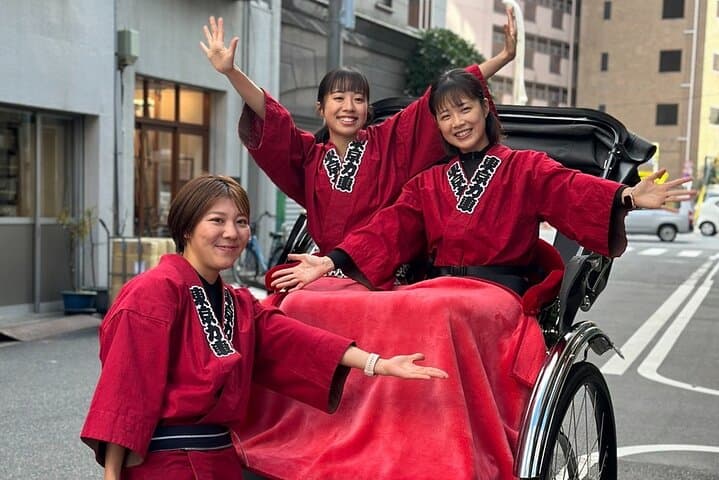 [60 minutes] Rickshaw tour around Asakusa [Complete Asakusa tour/power spots]