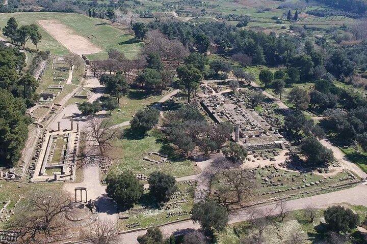 Excursion privée d'une demi-journée de Katakolon à Olympia & Beach