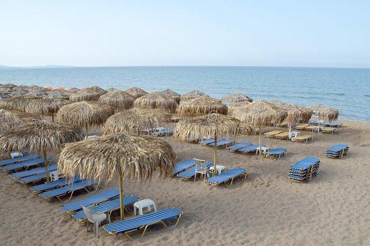 Katakolo para Kourouta Beach e de volta: Transporte privado