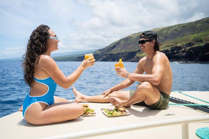 Tour di snorkeling di lusso sulla costa di Kona con pranzo incluso