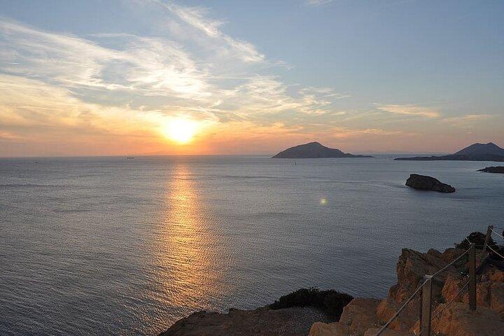 Sounio Sunset View via la Riviera athénienne Visite privée