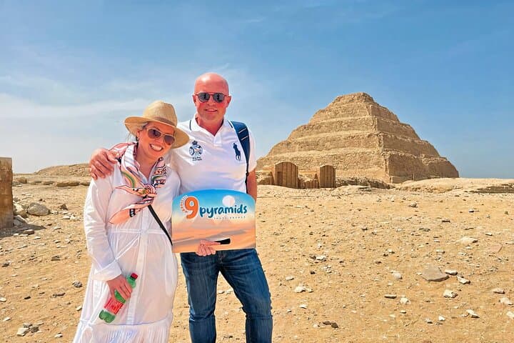Full-Day Tour at Pyramids of Giza, Saqqara, and Memphis