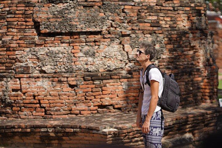 Excursion d'une journée de Bangkok à Ayutthaya en bus