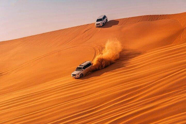 Aventure safari matinale dans le désert à Abu Dhabi