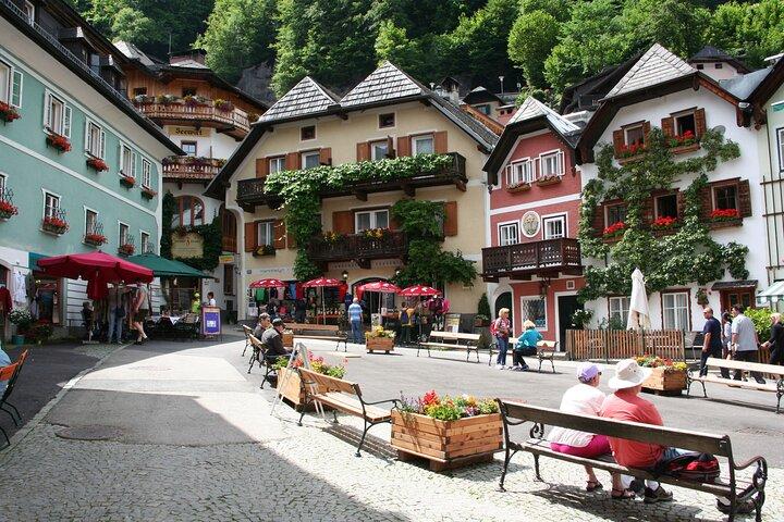 Von Wien : Tagesausflug Hallstatt & Salzburg, Alpen & Seen