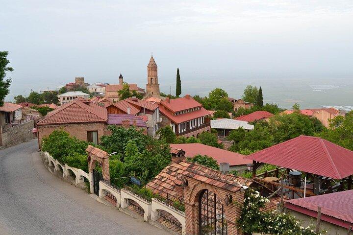 Sighnaghi City of Love privétour met wijnproeverij