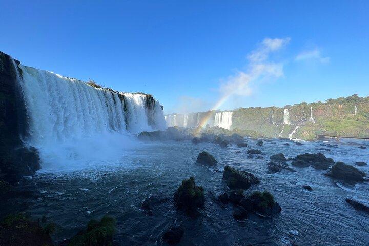 Iguazufallen - Besök båda sidor av fallen Brasilien och Argentina