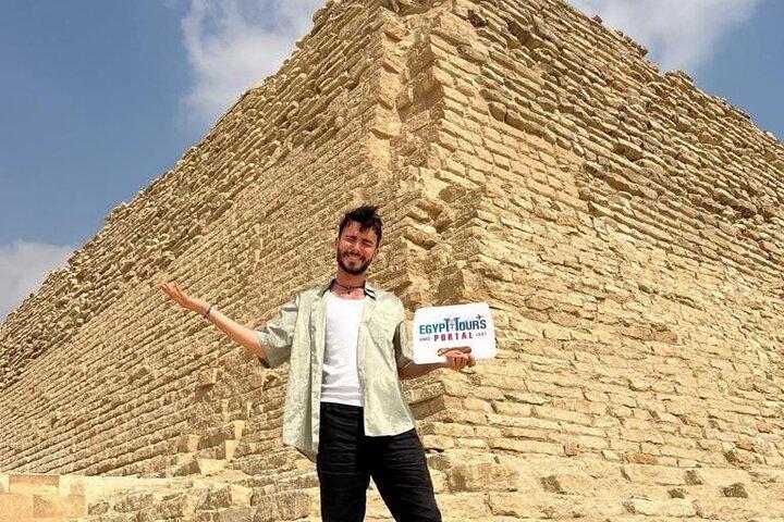 Ganzer Tag nach Gizeh Pyramiden, Sphinx, Saqqara & Dahshur.