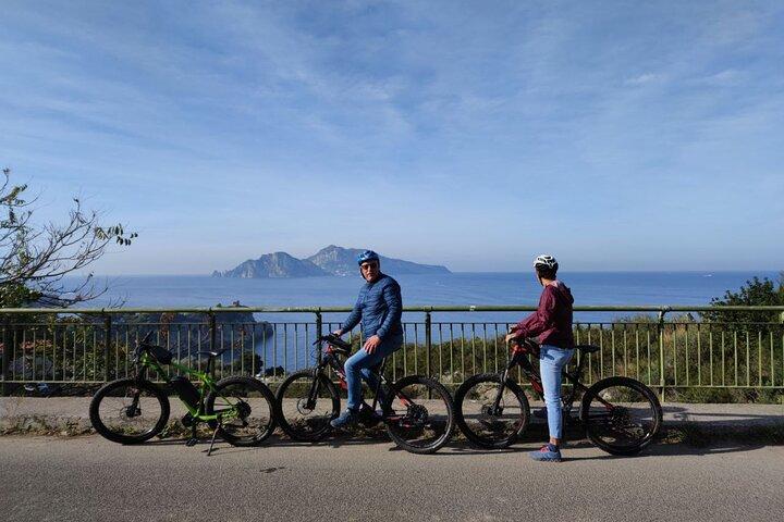 Sorrento: im Vivaio mit dem E-Bike mit Limoncello-Verkostung