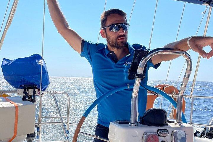 Barca a vela : Kleftiko & Poliegos Giornata intera con pranzo e open bar